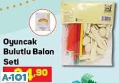 OYUNCAK BULUTLU BALON SETİ OYUNCAK BULUTLU BALON SETİ